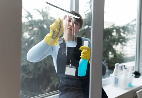 Nettoyage de vitres intérieures et extérieures à Consenvoye